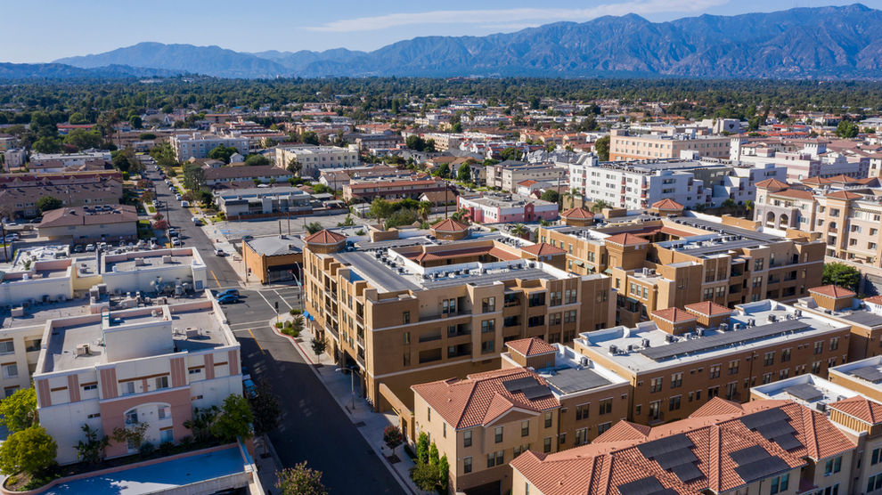 Aerial View of Alhambra