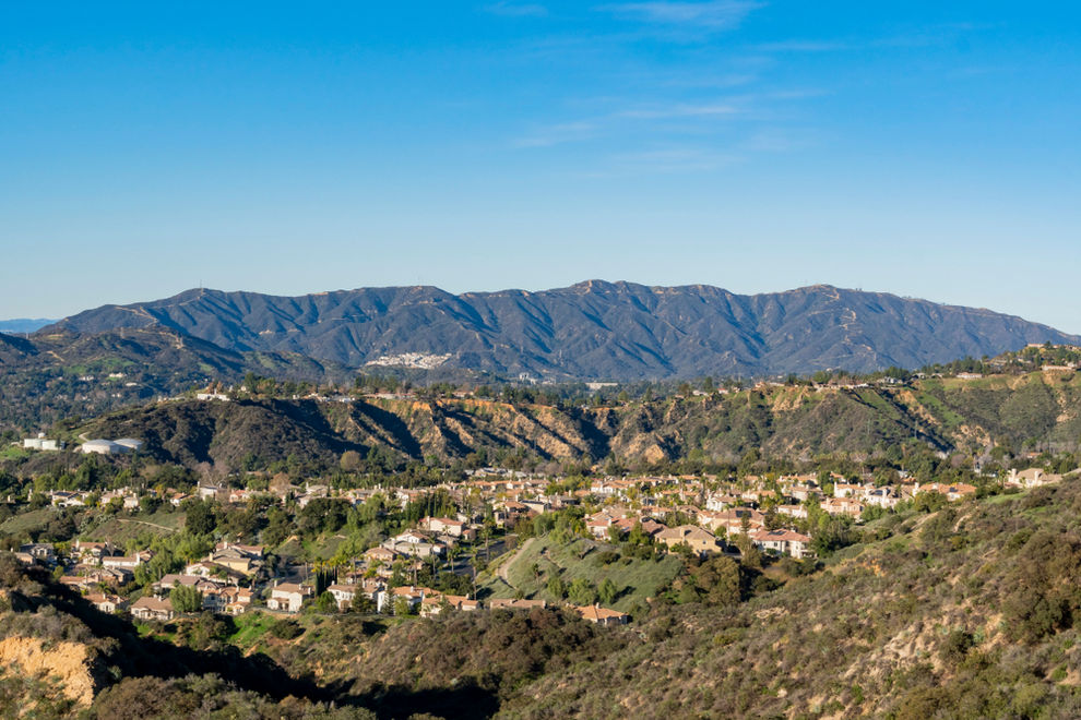 Aerial view of Altadena