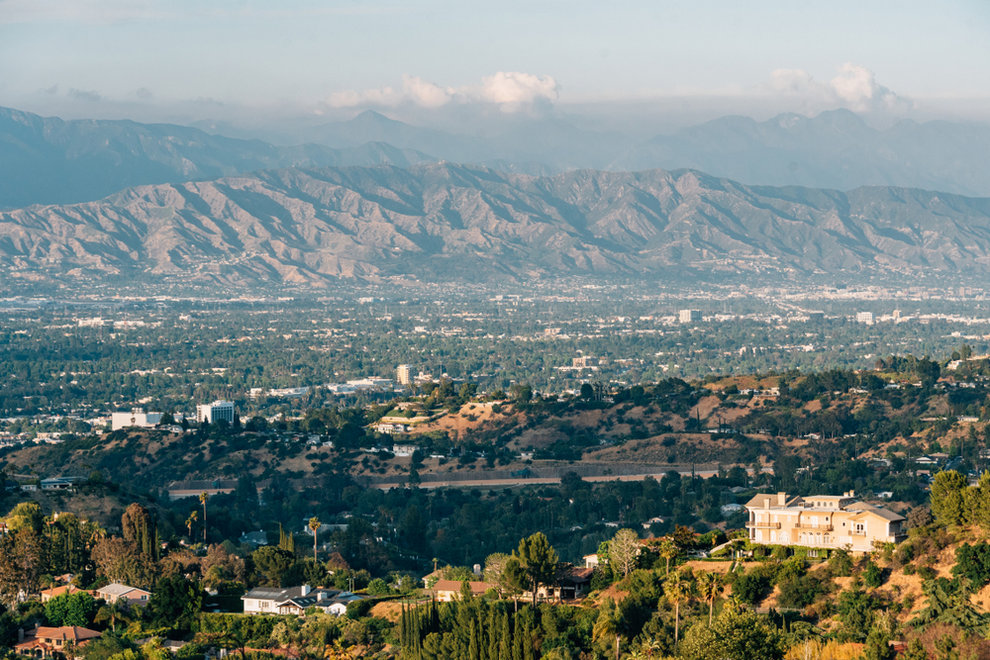 Aerial View of Sun Valley CA