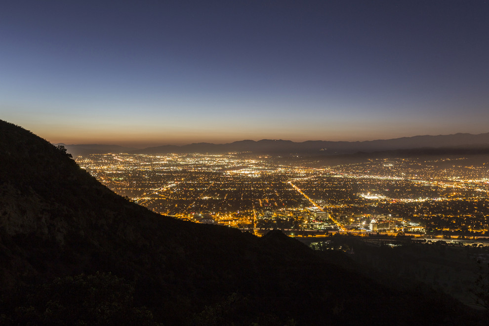 Aerial View of Valley Glen CA