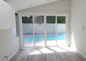 replacing Window into Sliding Patio door in Pacific Palisades (2)