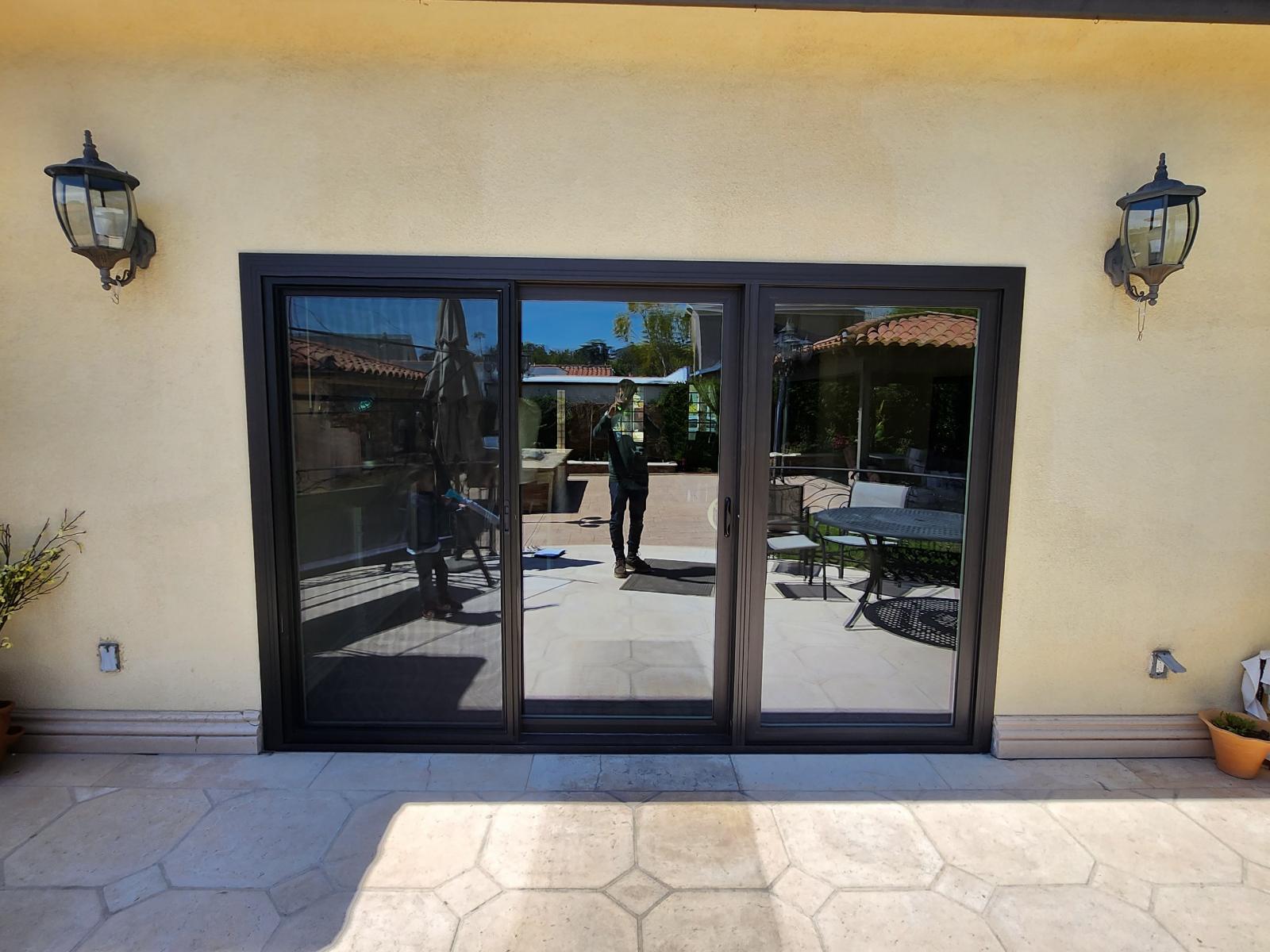 Three-Panel Patio Door Replacement in Santa Monica, CA