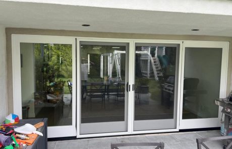 Three Fiberglass French Door Installation in Malibu, CA