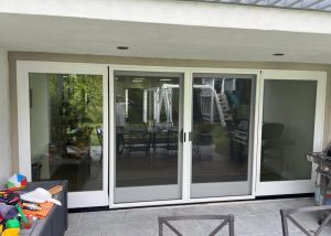 Three Fiberglass French Door Installation in Malibu, CA