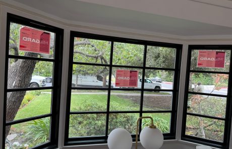 Milgard Black Ultra Fiberglass Window Installation in North Hollywood, CA