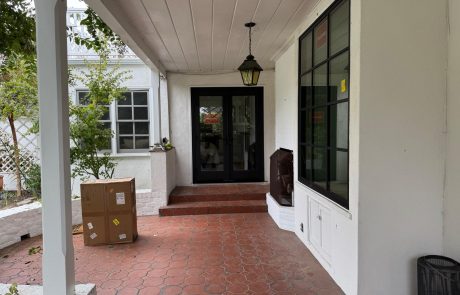 Milgard Black Ultra Fiberglass Window Installation in North Hollywood, CA