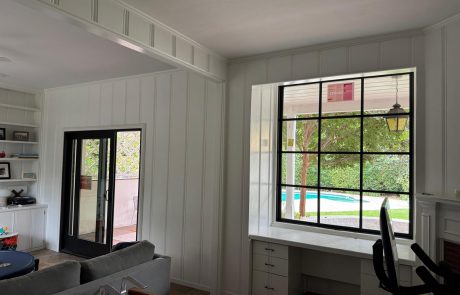 Milgard Black Ultra Fiberglass Window Installation in North Hollywood, CA