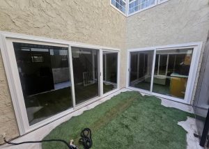 Three Sliding Patio Door Replacements in Los Angeles, CA