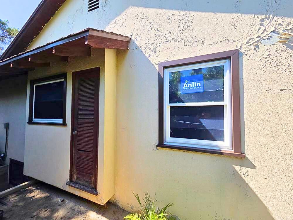 White Anlin Window Installation in Shadow Hills, CA