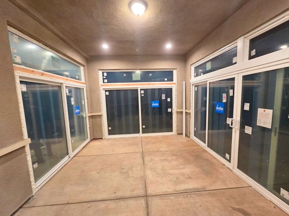 Anlin Patio Enclosure with Multiple Sliding Doors in Pasadena, CA