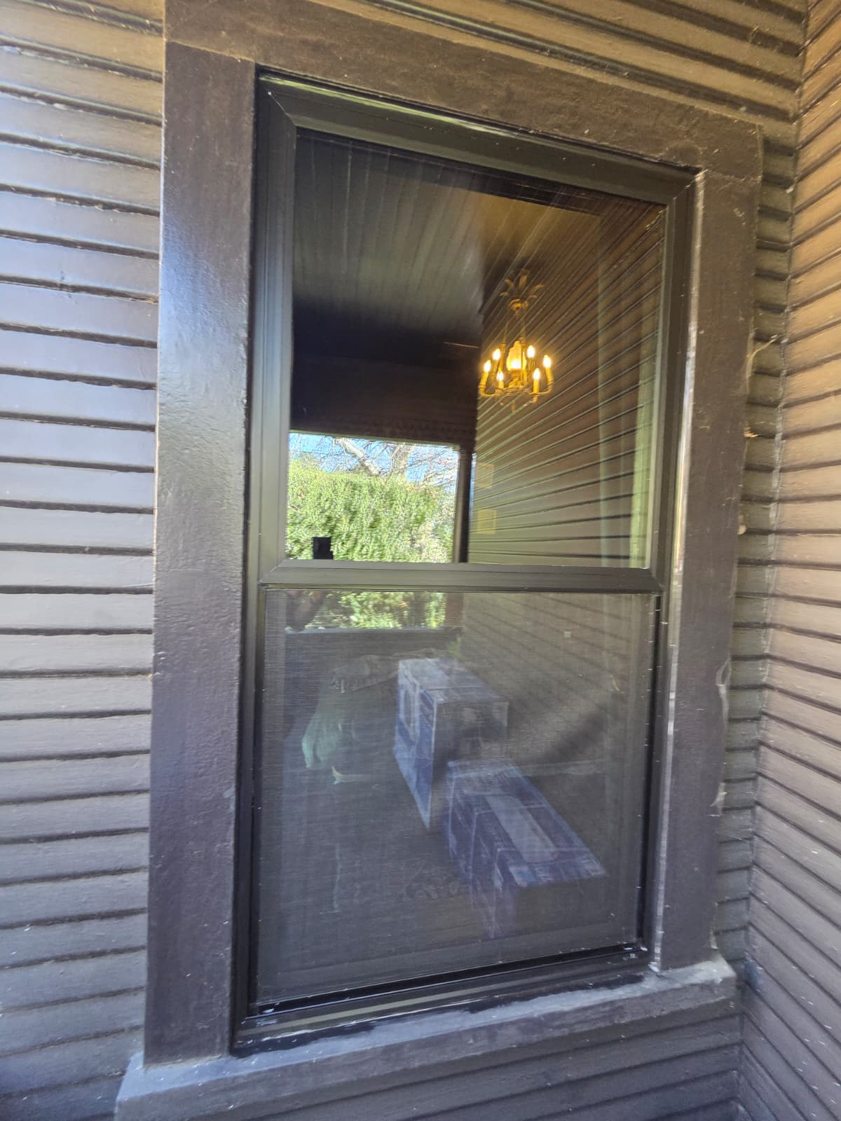 Black Frame Milgard Trinsic Window Installation in Los Angeles, CA (3)