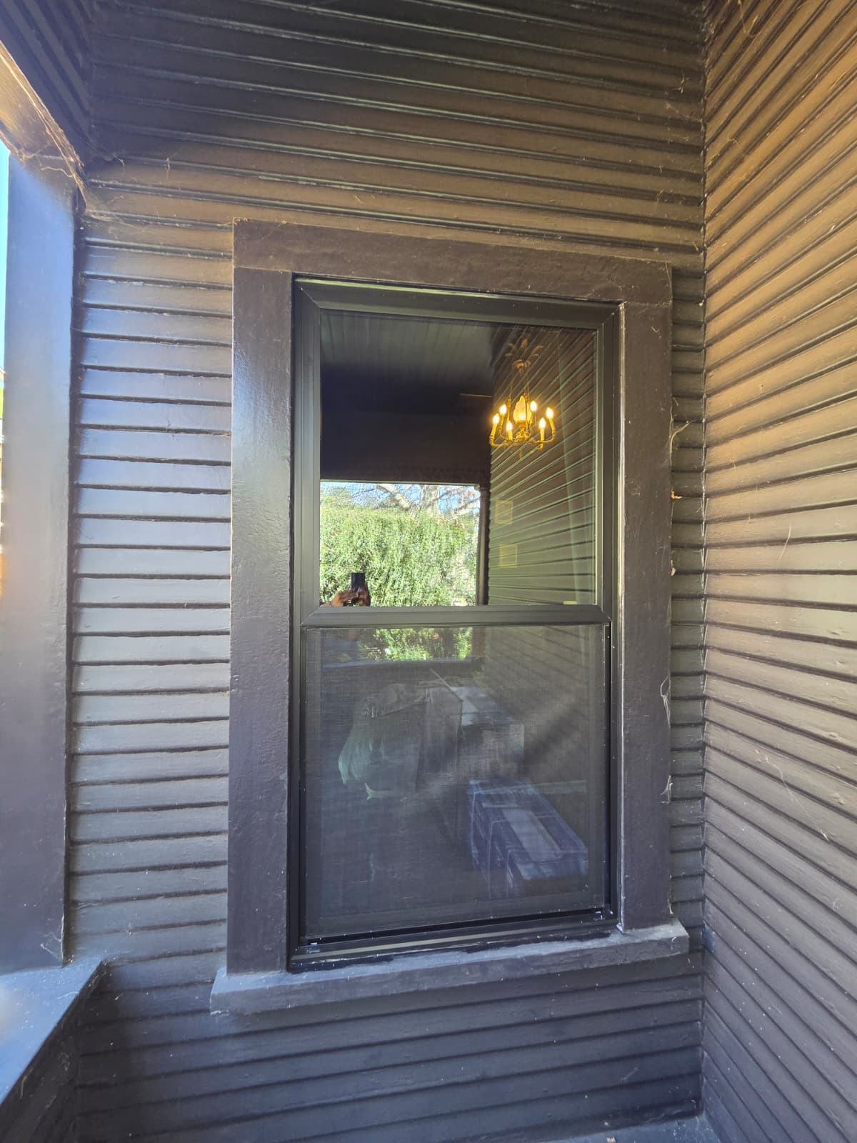 Black Frame Milgard Trinsic Window Installation in Los Angeles, CA (8)