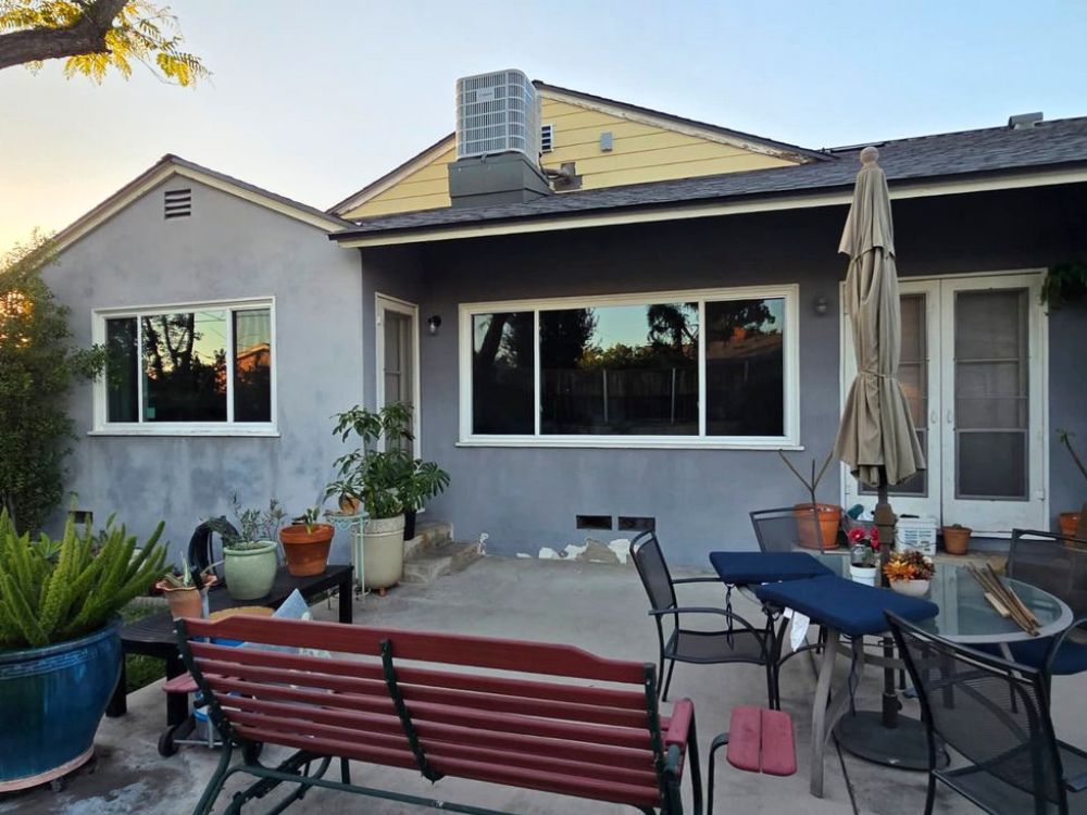 White Anlin Window Transformation in Burbank, CA