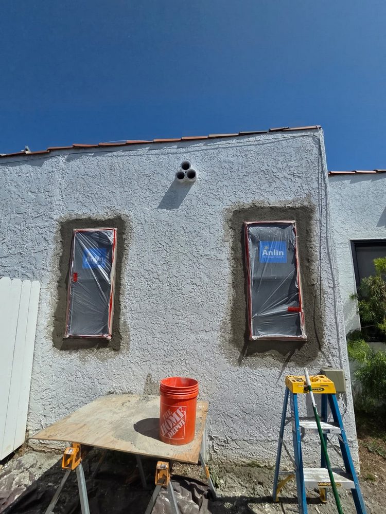 Black Anlin Window Replacement for New Construction in Sherman Oaks, CA (2)