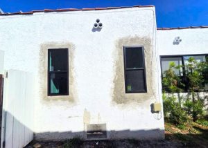 Black Anlin Window Replacement for New Construction in Sherman Oaks, CA