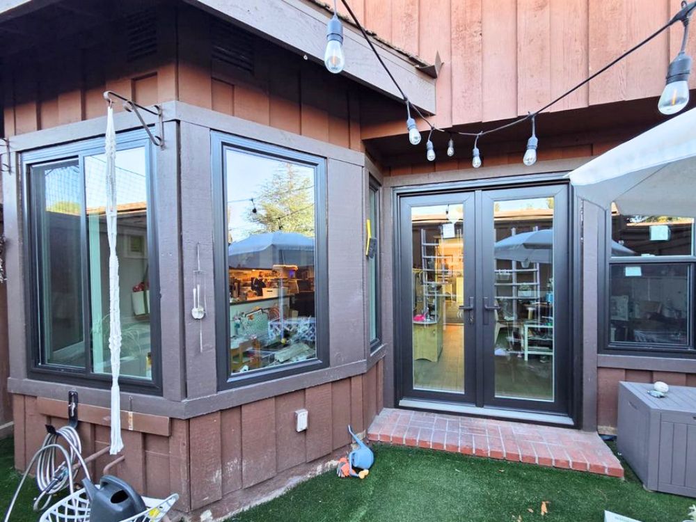 Bronze Exterior Anlin Windows and Door Installation in Lawndale, CA