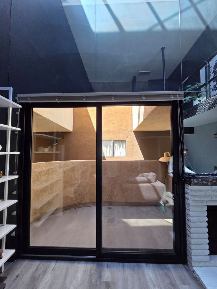 ADW-Black Frame Anlin Patio Door Replacement in Valley Village, CA (1)